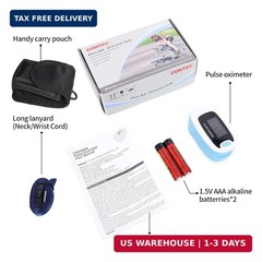 CONTEC CMS50NA Pulse Oximeter SpO2 and PR Value Waveform Blood Oxygen Neck/Wrist