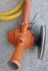 CLECO 1760-BVL-09 VERTICAL GRINDER, 6000 RPM ANGLE AIR PNEUMATIC HEAVY DUTY