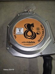 KwikSafety Cobra 30 ft Cable SRL Fall Protection Self Retracting Lifeline