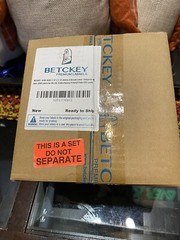 BETCKEY 10 rolls Compatible DYMO 30252 1-1/8″ x 3-1/2″ Address & Barcode Labels