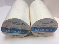 Blue Summit Supplies Masking Tape, Classroom Pack, 15/16″ x 60 Yards, 18 Rolls