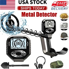 Detector De Metales Oro y Plata LCD Display Deep Ground Gold Finder Waterproof