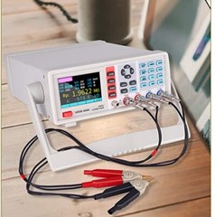 Kelvin LCR Test Tester Probe Lead Clip Cable With 4 BNC For LCR Meter Terminal