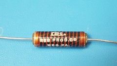 5 Pcs, Resistor, High Voltage, Axial, 100M Ohms, 3.5kV, 1W, Vishay, BBFW100MKF08