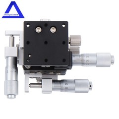 XYZ Axis Platform 40×40mm Manual Precision Linear Stage Sliding Table LD40-LM