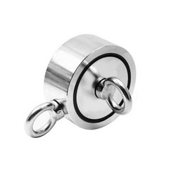 up 1300LBS Pull Force Fishing Magnet Kit Super Strong Neodymium Treasure Hunting