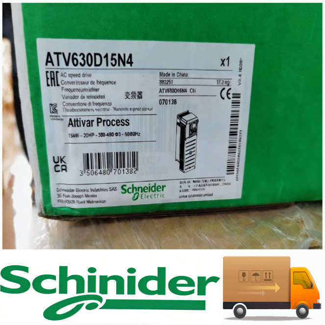 New Schneider ATV630D15N4 Inverter PLC Module In Box Free Shipping PLC 1PC US