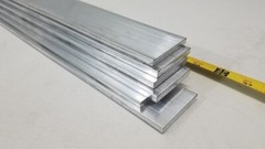 6061 Aluminum Flat Bar, 1/4″ x 2″ x 36″ long, Solid Stock, Plate, Machining