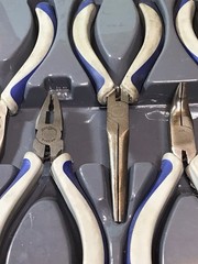 Blue-Point Tools BMPL1000 10-Piece NICE Soft Grip Mini Pliers And Cutters Set