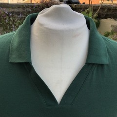 Women’s Paramedic Vet Polo Shirt UK 26 Green V-Neck Workwear Zookeeper Trojan