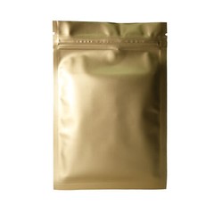 100/200/500 Matte Gold Smell Proof Mylar Foil Bags Resealable Zip Seal Pouch