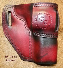 Gary C’s Avenger OWB Left Hand “XH” Holster RUGER NM Blackhawk 3-3/4″ Leather
