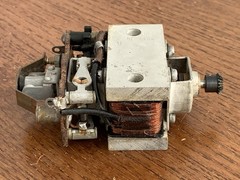 QTY(2) Vintage DC Motor, Pittman Style Open Frame, Wound Field, Bell & Howell?