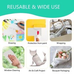 Large 18×24 Inch Newsprint Paper for Moving, Shipping, and Packing Supplies