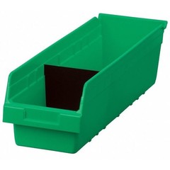 Akro-Mils 40030 Plastic Divider, Black, 6 5/8 In L, 4 7/8 In H, 12 Pk