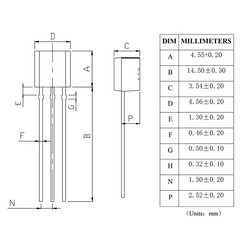 Ds18b20 Temperature Sensor Digital Thermometer 55c To 125c pack Of 10pcs