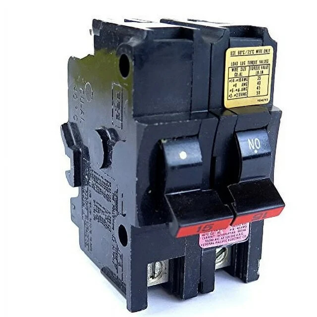 Federal Pacific NA240 40A Circuit Breaker – Black