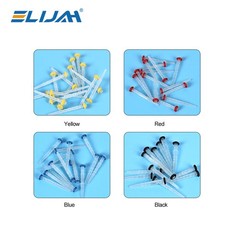 Dental Fiber Post Kit Mixed/Screw/Straight Post Quartz Glass Thread Pile 1Box-US