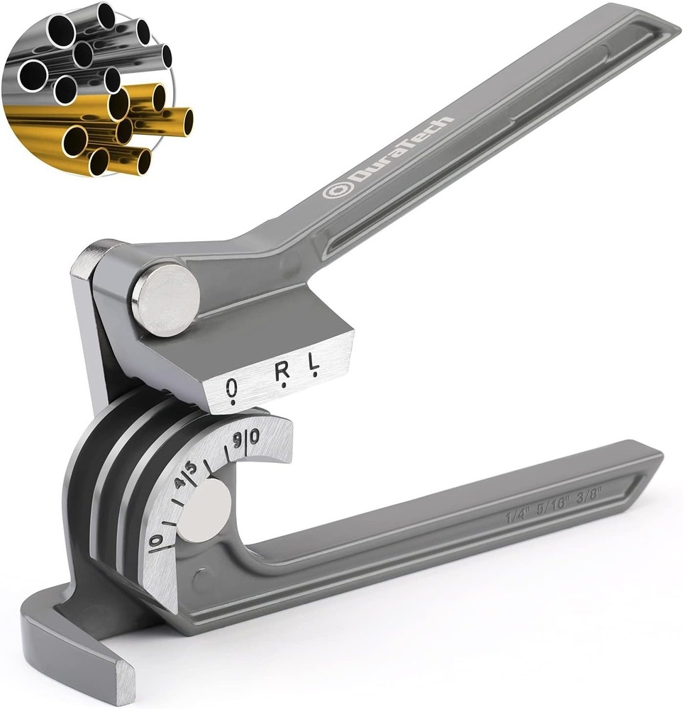 Durable 3-IN-1 Aluminum Pipe Bender for Copper, Brass, and Soft Steel Tubing