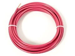 75′ FEET THHN THWN-2 8 AWG GAUGE RED STRANDED COPPER BUILDING WIRE VW-1