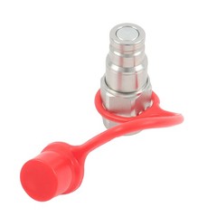 3/8 Flat Face Hydraulic Quick Connect Male Coupler 3/8 NPT Thread Heavy Duty