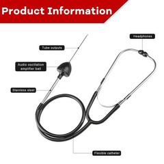 DXNQ Automotive Engine Stethoscope, Mechanics Stethoscope 1 PCS