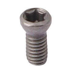 50pcs Steel Lathe Carbide Blade Inserts Hexagon M2.5 X 6mm Screws Torx