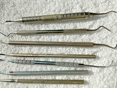 34 Lot of 34 Vintage Branded Dental Tools Picks Tweezers