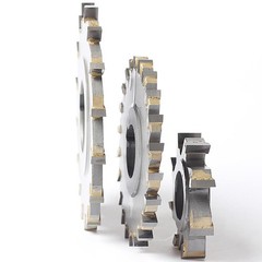 Carbide Insert/Tipped Slot/Side Milling Cutter 63mm-200mm Straight Tooth