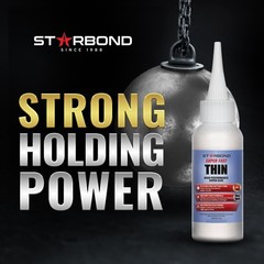 Starbond 2 oz. Super Fast Thin – Super Glue (Premium Cyanoacrylate CA Glue)