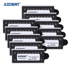 AZDENT Dental Orthodontic MIM Monoblock Bracket Braces Mini Roth 018 Hooks 3-4-5