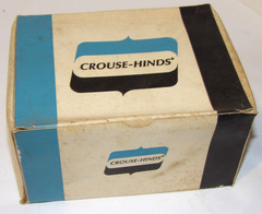 2 NEW EATON CROUSE-HINDS CONDULET FSCD-1/FSCD1 SINGLE-GANG FSC DEVICE BOX! 1/2″
