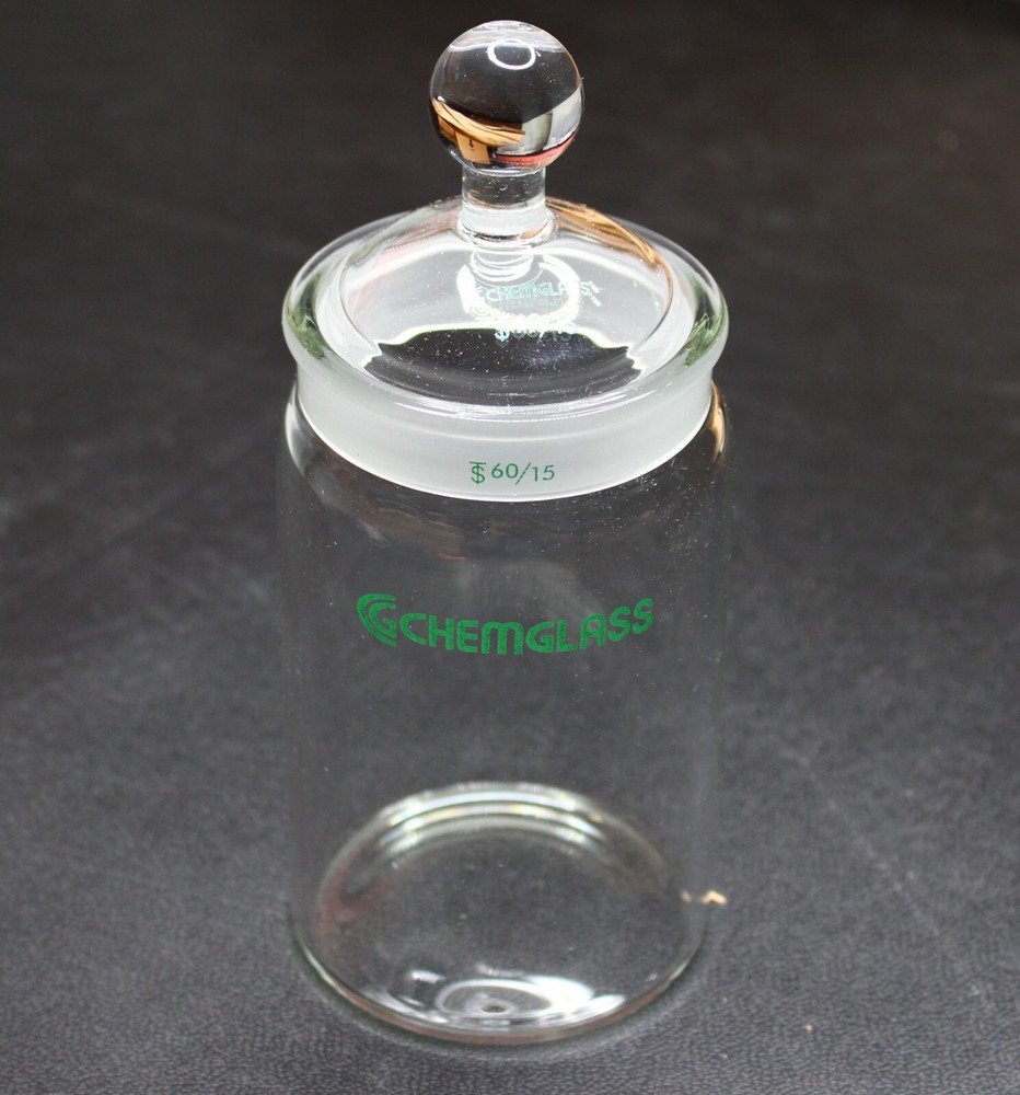 New Chemglass TLC Developing Chamber Cylindrical 60/15 Joint Size CG-1181-03.