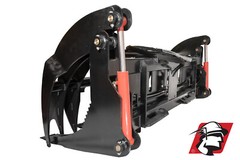 Grapple Bucket Log Grapple Clamshell Quick Attach for CAT Machines 68″ Wide