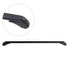 Universal Car Top Luggage Roof Rack Cross Bar 43.3 inch Adjustable Window Frame