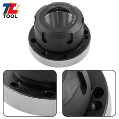 100 mm Diameter ER50 Collet Chuck 7 Hole Design for Lathe CNC Machining