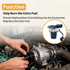Secondary Air Injection Smog Pump Compatible with Volkswagen Jetta 2019-2024,…
