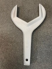 NEW — H25H-3-A Tri Clover Aluminum 4-1/4″ Dairy Wrench 11″ Short — NEW