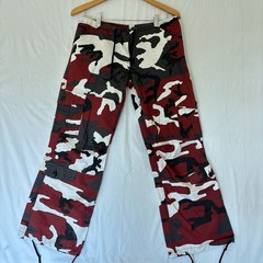 Rothco Red Camo Cargo Pants Size XXS
