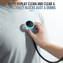 Stethoscope Protection Kit Compatible with EKO Core 500, 3 2.5D Tempered Glass S
