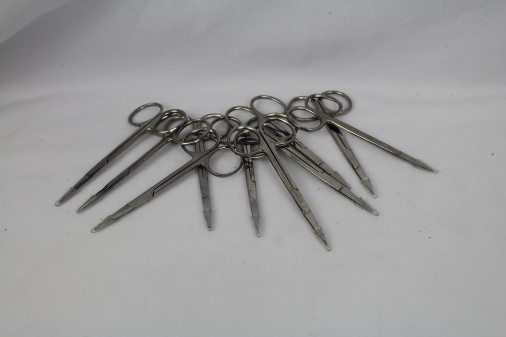 10 Iris Scissors 4.5″ Straight Surgical Dental Instruments