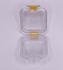 20 Pack, Denture False Teeth Membrane Case Container Hinged Display Box Jewelry