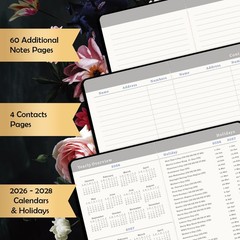 2026-2028 Pocket Planner/Calendar – JAN. 2026 – DEC. 2028, 3.8″ X 6.4″, 3 Year M
