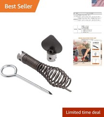 Hand-Powered 12128 T-240 Tool Set with Auger & Spade Cutter for Professionals