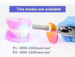 Dental Wireless LED Curing Light 1 Second Resin Cure Fast Curing Lamp 2200mw/cm2