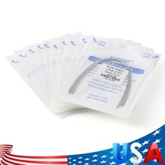 AZDENT Dental Orthodontic Super Elastic NITI Arch Wire Round Ovoid/Nature Form