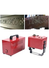 300W 110V KT-PH03 Pneumatic Dot Peen Marking Machine for VIN Code Chassis Number