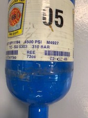 DRAGER 4500psi 30Min SCBA Cylinder Bottle Tank & Valve Paintball Airsoft 103cc