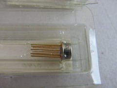 QTY=4 Intersil ICL8001MTZ Metal Can Operational Amplifier Vintage IC