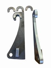 Blank Volvo Quick Attach for Volvo Loader mounts Sold as a pair w/ears and block